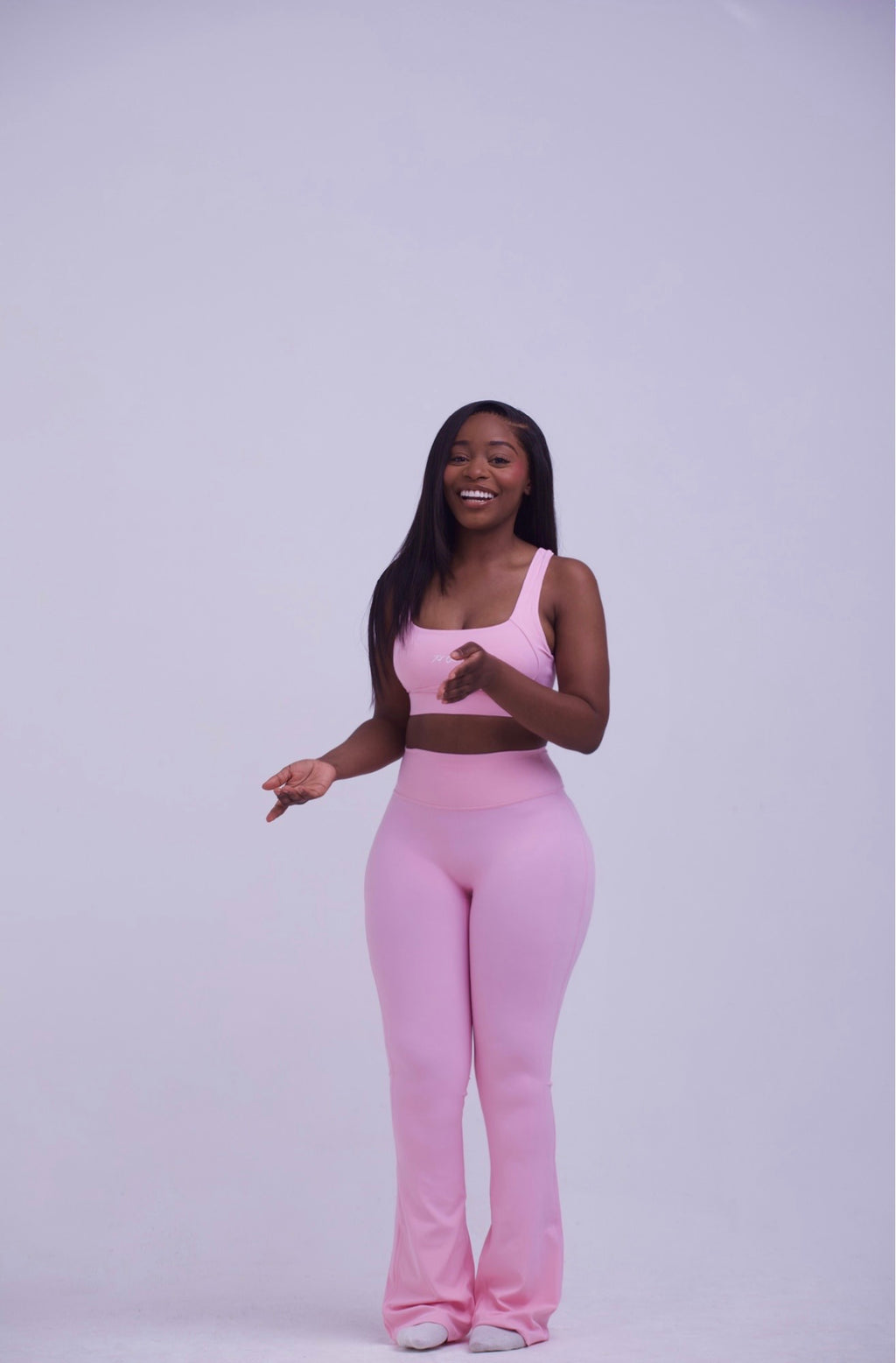 FitGlow Flare Leggings