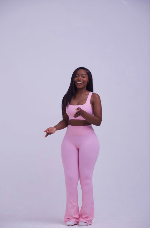 FitGlow Flare Leggings