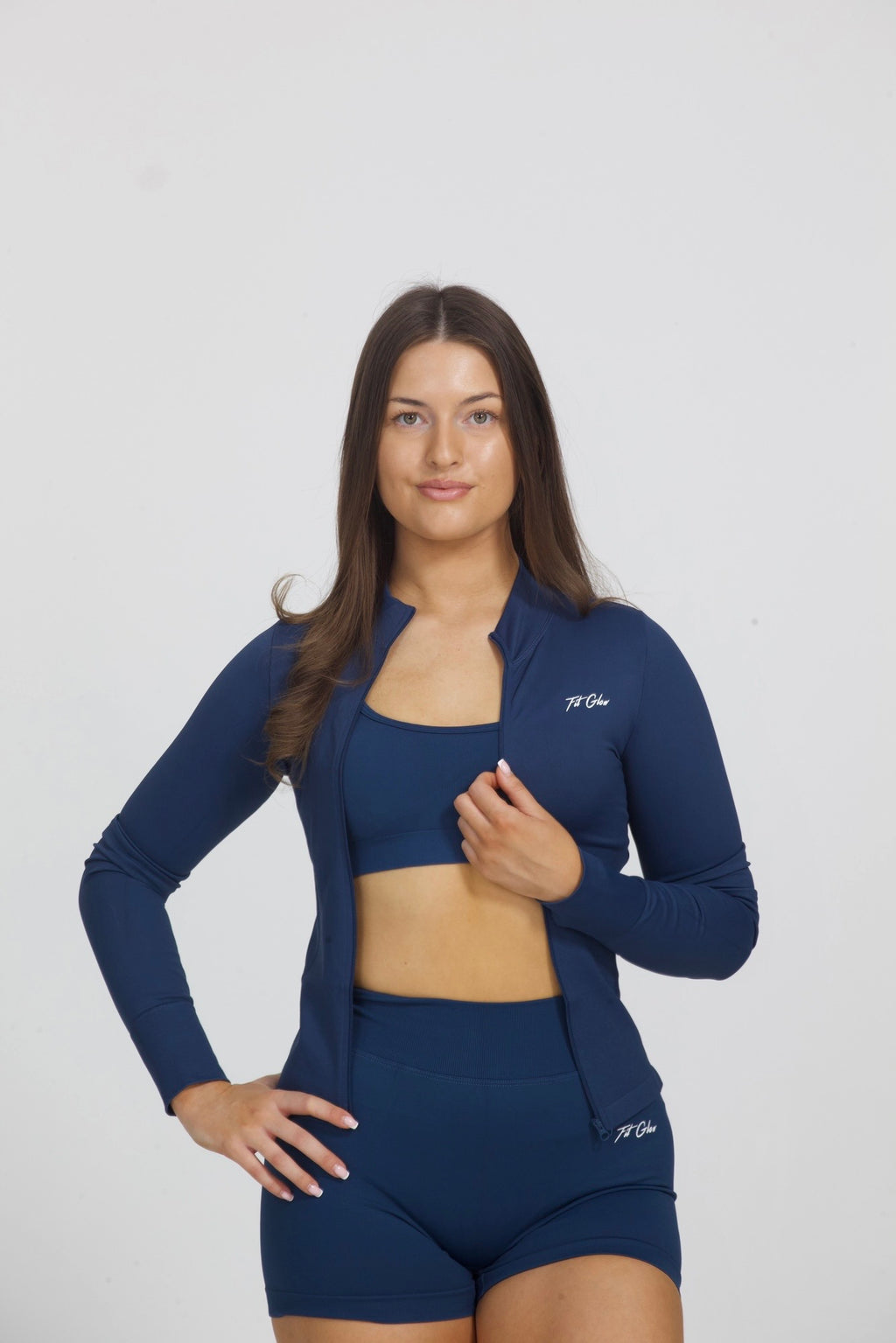 FitGlow Sculpt 3-Piece Set – Midnight Navy