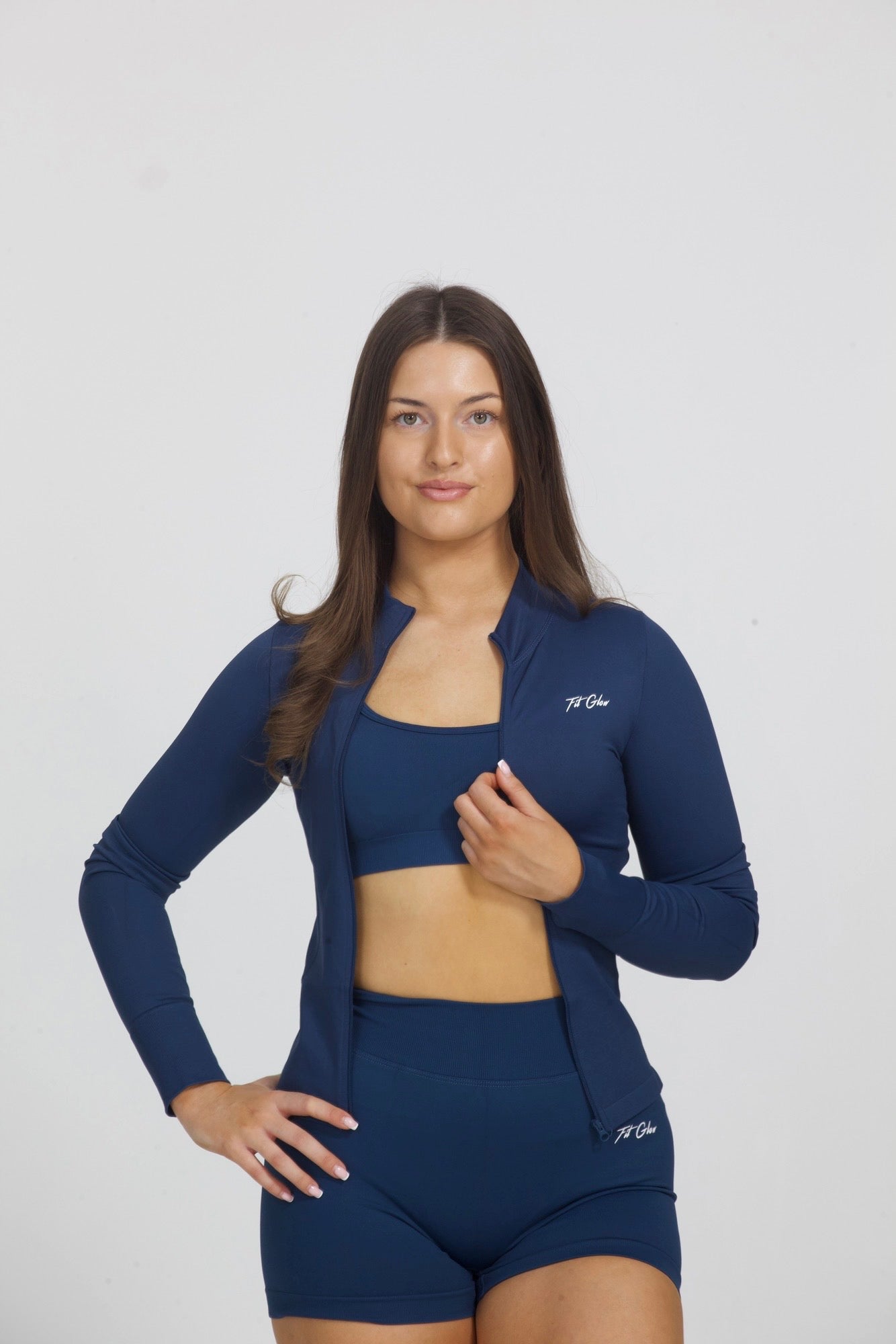 FitGlow Sculpt 3-Piece Set – Midnight Navy
