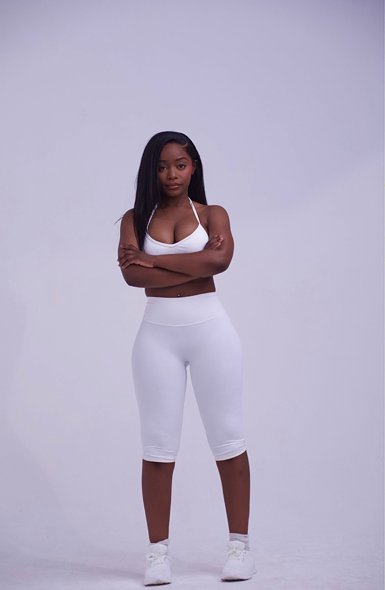 FitGlow Flare Capri