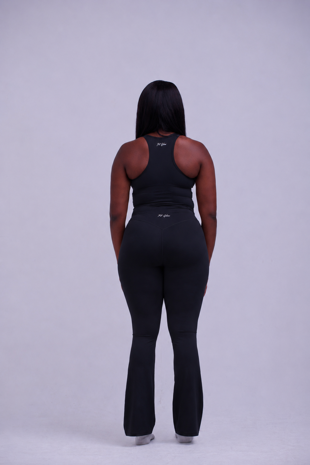 FitGlow Flare Tank Top